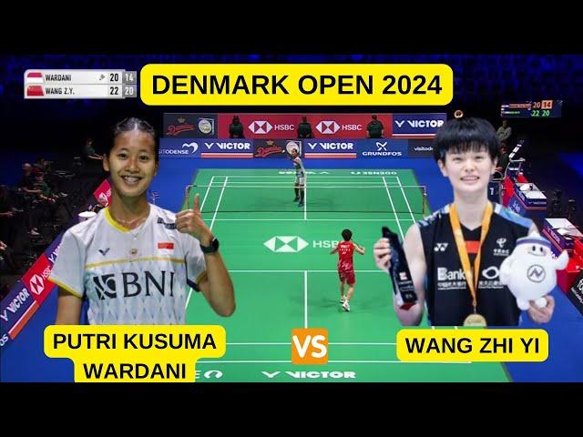 PUTRI KUSUMA WARDANI (INA) VS WANG ZHI YI (CHN) | DENMARK OPEN 2024