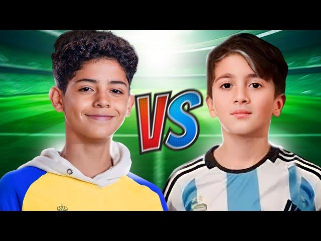 Crazy Battle Between Ronaldo Jr VS Thiago Messi