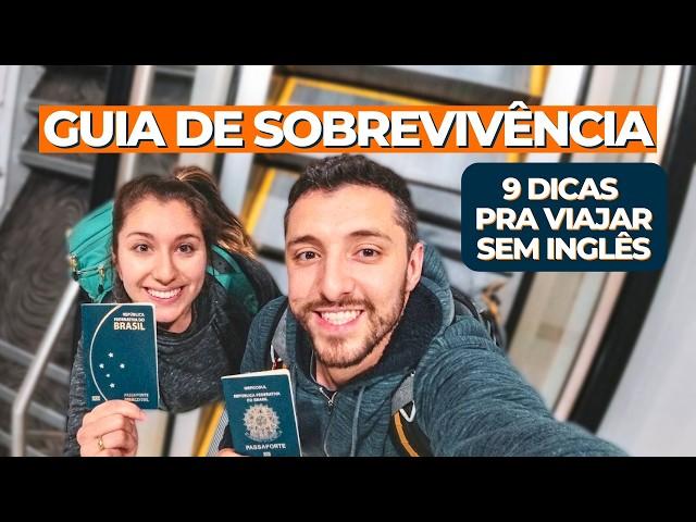 Como VIAJAR SEM FALAR INGLÊS e passar na imigração sem problemas