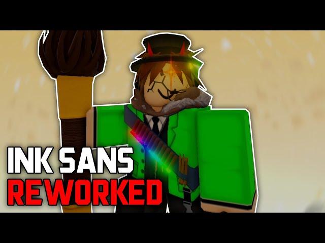 INK SANS, THE SOULLESS ONE SHOWCASE || Undertale Test Place Reborn