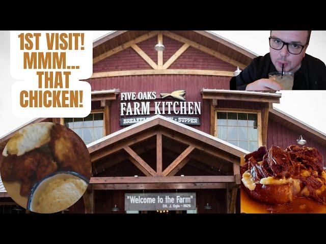 Five Oaks Farm Kitchen - FRIED CHICKEN & Pot Roast! YUM!! Sevierville, TN