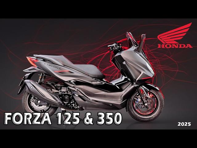 2025 Honda Forza 125 & Forza 350 - colors, features, specs, details