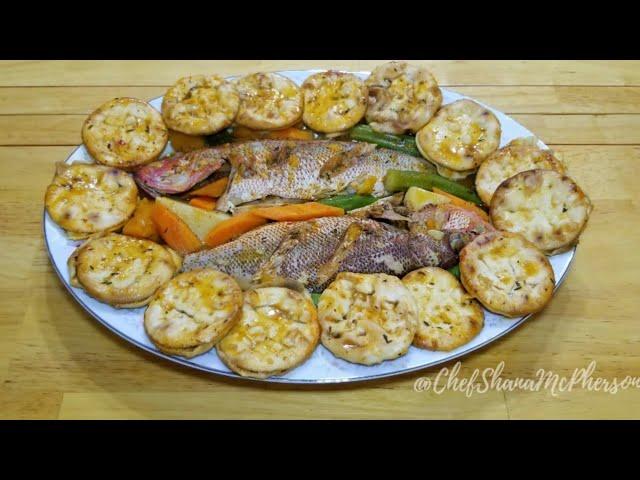 JAMAICAN STEAM FISH|| QUICK AND EASY RECIPE|| CHEFSHANAMCPHERSON