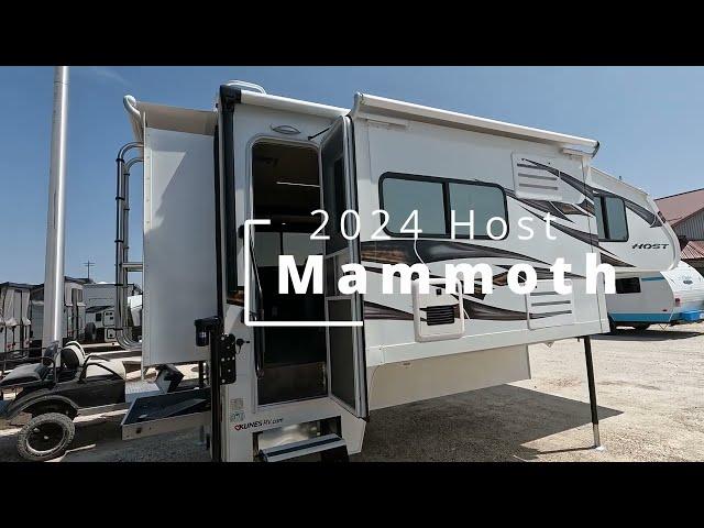 2024 Host Mammoth Truck Camper