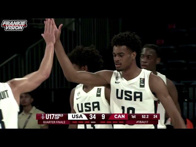 USA vs Canada | Fiba U17 | 7.5.24