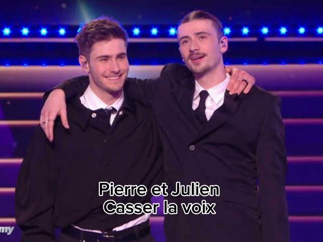 Pierre et Julien - Casser la voix ( Star academy 2023 )