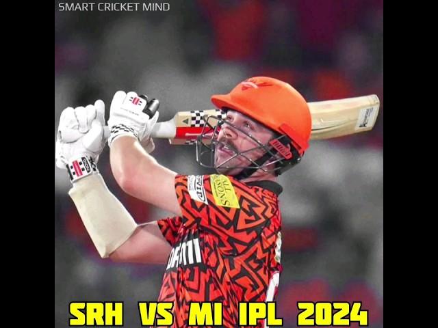 Travis Head Batting srh vs mi ipl cricket big score 