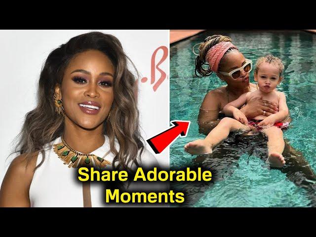 Rapper Eve and 2-year-old son Wilde Wolf Share Adorable Moments While They Enjoys Moroccan Getway