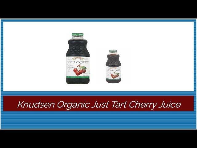 Knudsen Organic Just Tart Cherry Juice - Daring Reviews