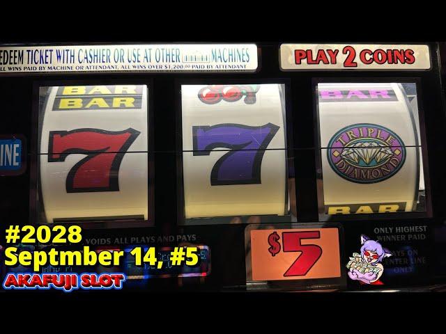 Big Win & Jackpot Triple Double Diamond Slot Machine at Pala Casino