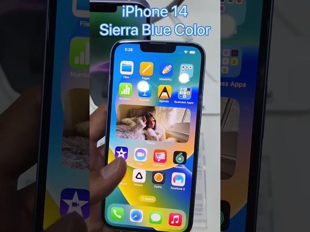 iPhone 14 Sierra Blue Color #taknikiroshan #shorts #iphone14