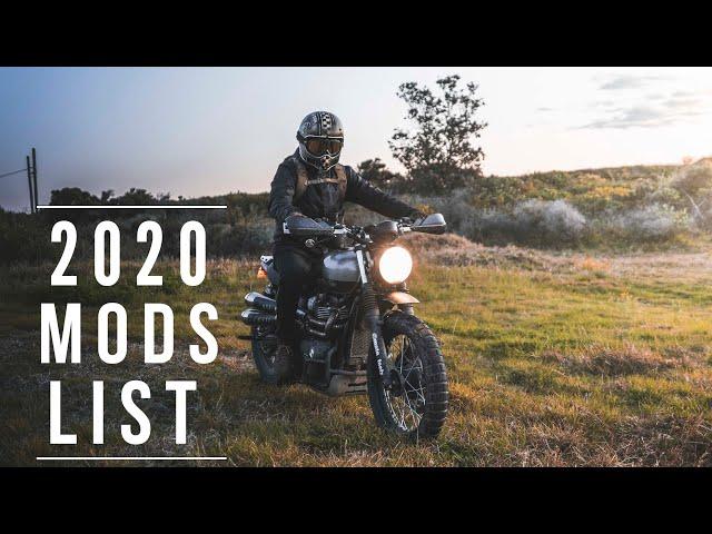 2020 MODS LIST REVEALED!! | Triumph Street Scrambler