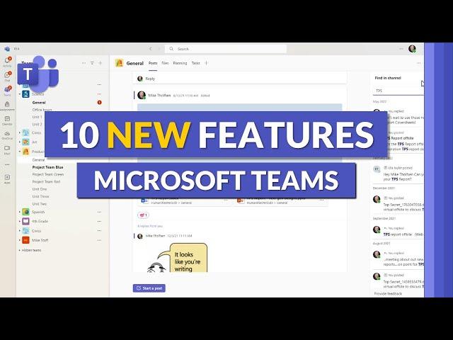 10 new features in Microsoft Teams for 2024