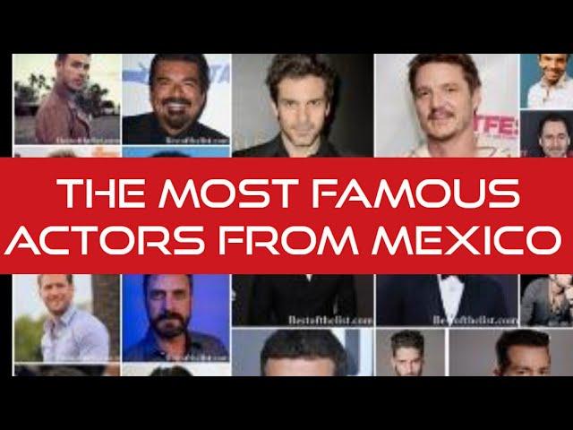 "Legendary Mexican Actors: Exploring the Icons of Mexican Cinema !!