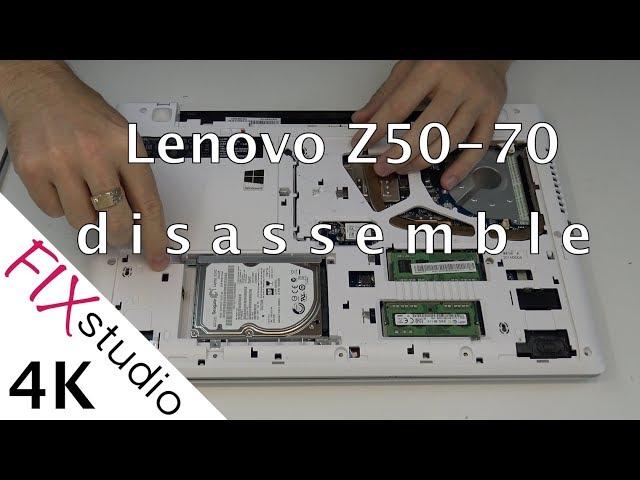 Lenovo Z50 - disassemble [4K]