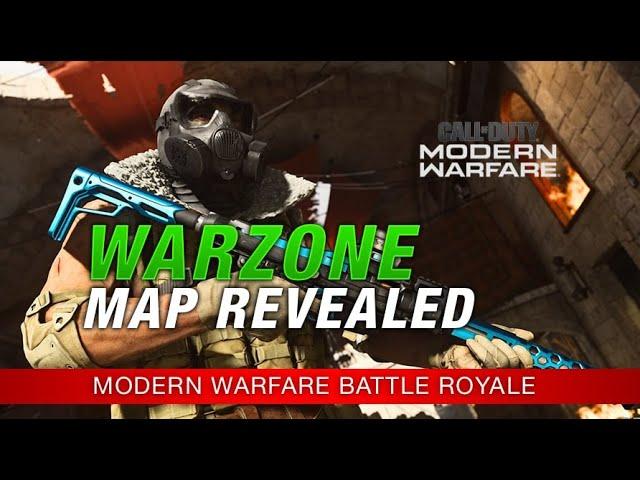 Modern Warfare : BATTLE ROYALE / WARZONE MAP REVEALED (Call of Duty MW BR Classified)