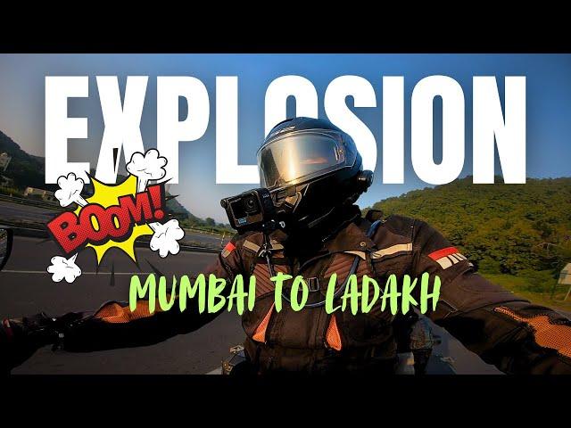 EP 3 -  TUNNEL SE EXIT HOTE HI EXPLOSION | MUMBAI TO LADAKH SOLO | FINDING DRENMO