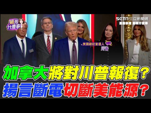 加拿大宣戰川普醞釀＂兩大報復＂？＂安大略省＂揚言斷電！將對美國徵出口稅？加拿大擬用這3產品牽制美｜關我什麼事｜94要賺錢