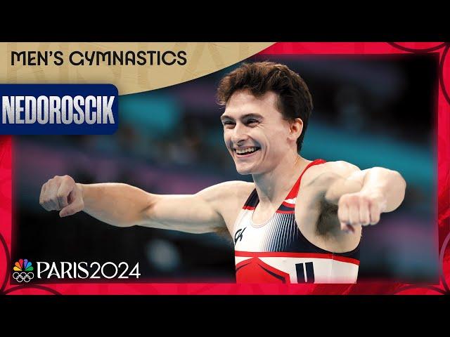 Stephen Nedoroscik POWERS to bronze on pommel horse as crowd erupts | Paris Olympics | NBC Sports