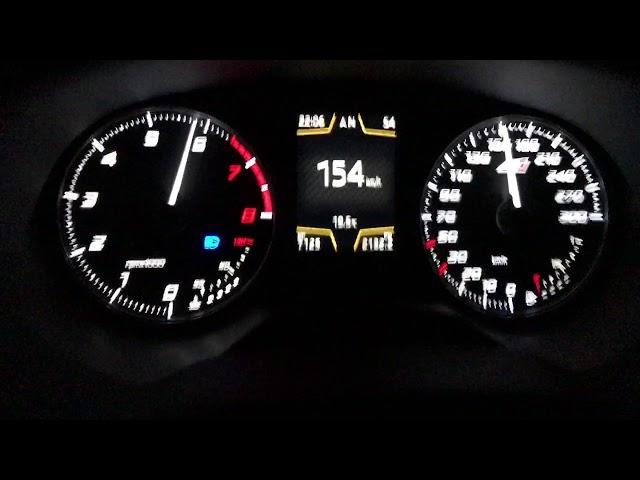 Seat Leon Cupra 300 Acceleration 0 - 150 km/h