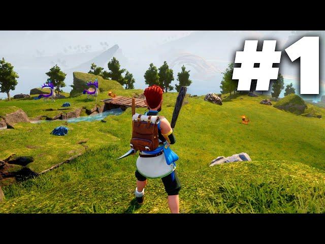 Palworld Gameplay Walkthrough Part 1 - POKEMON SURVIVAL GAME !!!