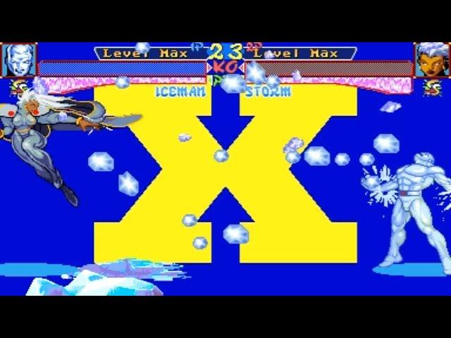 [TAS] Iceman VS Storm (X-Men CotA)