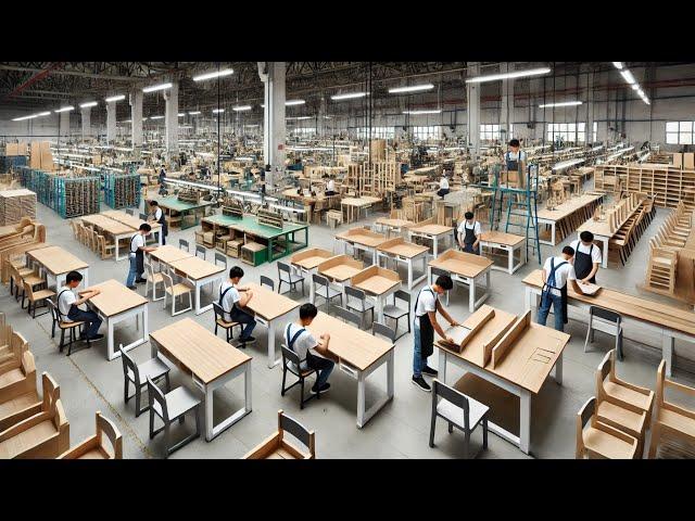 Xưởng sản xuất bàn ghế học sinh đẹp và giá rẻ tại nội thất Đăng Khoa