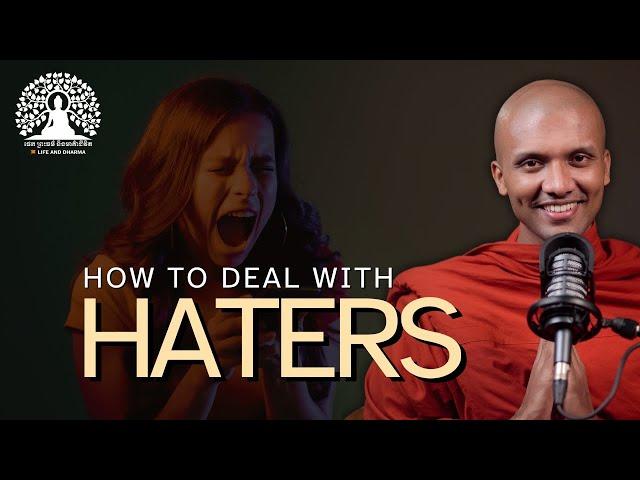 How to deal with Hater? | Buddhism in English #lifeanddharma