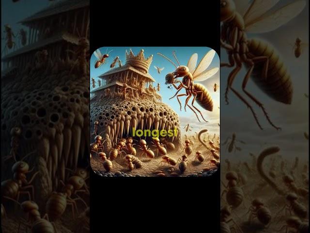 The Incredible Life of Termites: How Their Queen Lives 50 Years