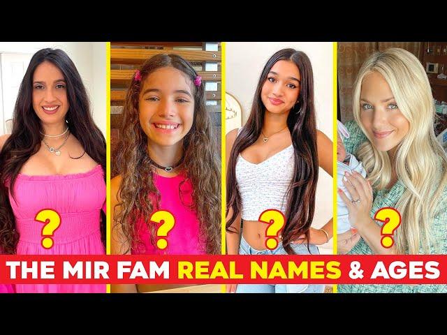 The Mir Fam Real Names & Ages 2024