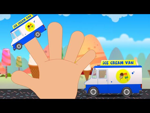 Famiglia di Dita del Camioncino del Gelato + Di Piu Video Educativo per Bambini