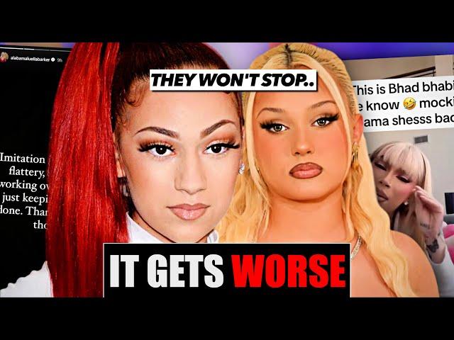 IT GETS WORSE! Bhad Bhabie VS Alabama Barker BEEF GETS PETTIER!