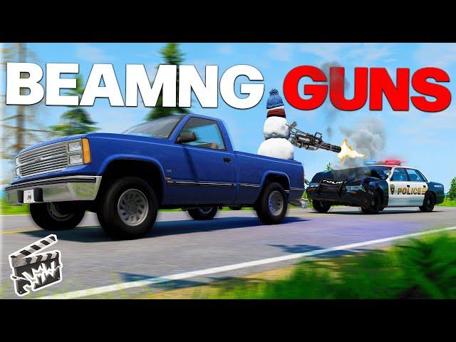 WE ADDED GUNS TO BEAMNG!