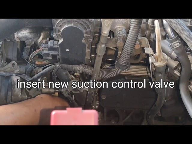 P0089 suction control valve stuck / mitsubishi triton lost power