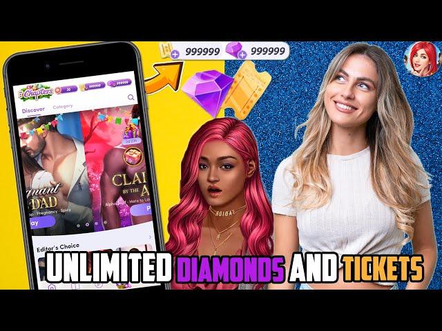 Chapters Hack - How To Get Diamonds and Tickets (Unlimited) using Chapters Mod Apk 2024