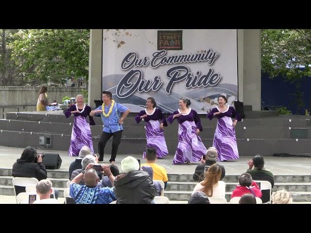 Hau’oli Hula featuring Halau Kaiaulu @ "Our Community Our Pride" Japantown San Francisco 2023