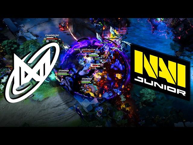 NIGMA vs NAVI.JUNIOR - WHAT A SERIES !! TI14 The International 2025 Western Europe Closed Qualifier