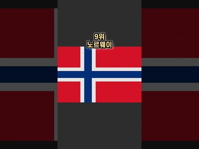 세계에서 그리기 가장 쉬운 국기 Top 10