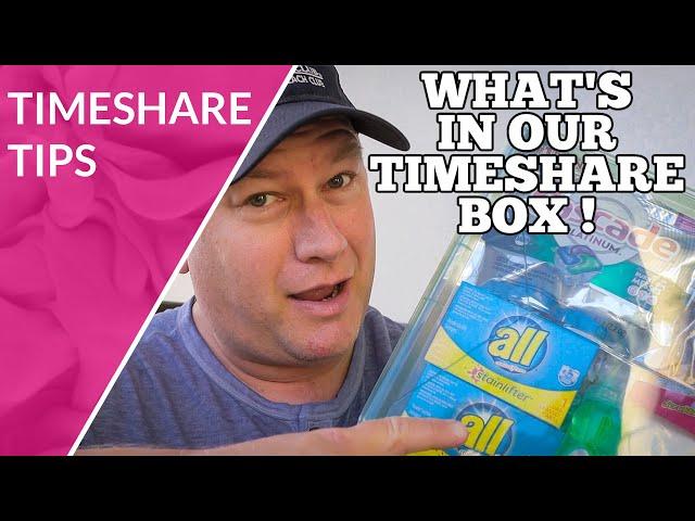 What's in Our Timeshare Supply Box!