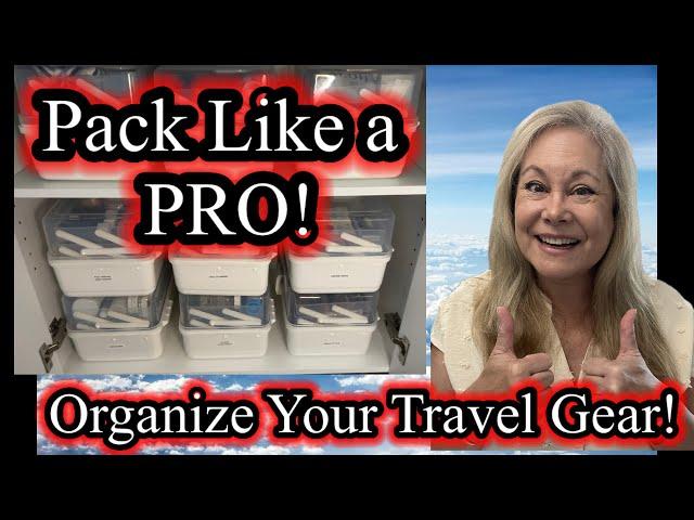 Ultimate Travel Gear Organization! Pack Smarter, Travel Easier!