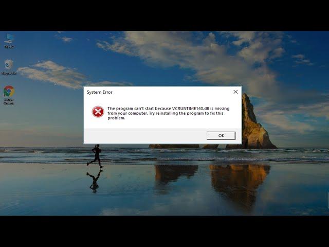 How to Fix VCRUNTIME140.dll Missing Error.