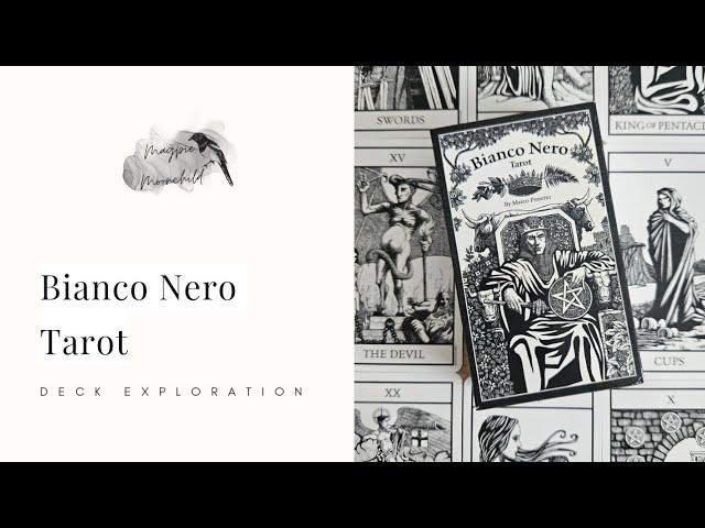 Bianco Nero Tarot by Marco Proietto and Arwen Lynch - Deck Exploration