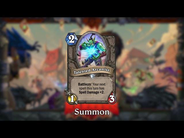 Hearthstone - Talented Arcanist Voice Lines