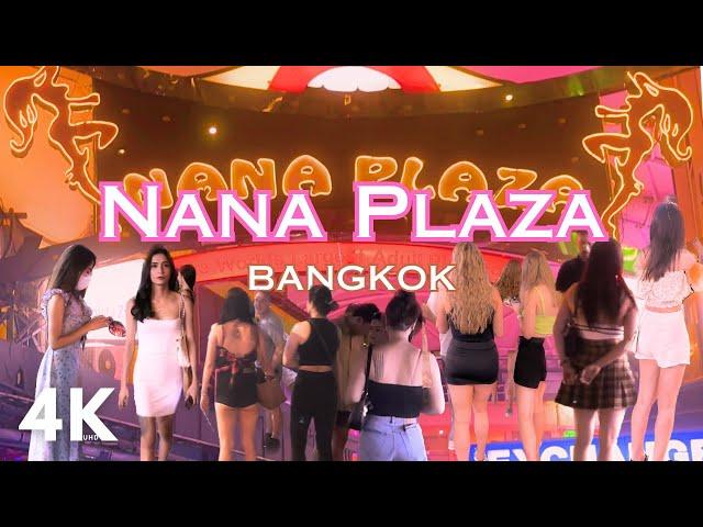 Thailand’s Nightlife: Nana Plaza Red-light district in Bangkok: An Unforgettable Thrill Ride【4k】