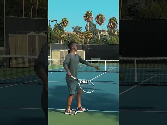 How To Get the perfect hip and trunk on the serve | Tennis Lesson