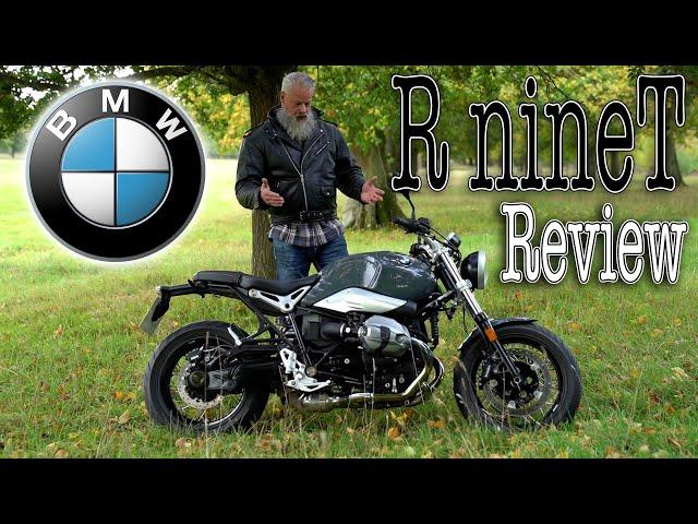 BMW R nineT Review. A modern classic boxer roadster motorcycle with style, attitude, class & torque!