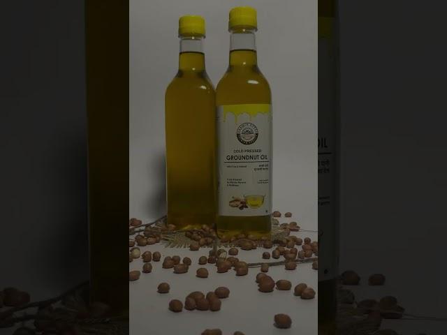 Gramin Bytes Cold Pressed Groundnut Oil 100% Pure |