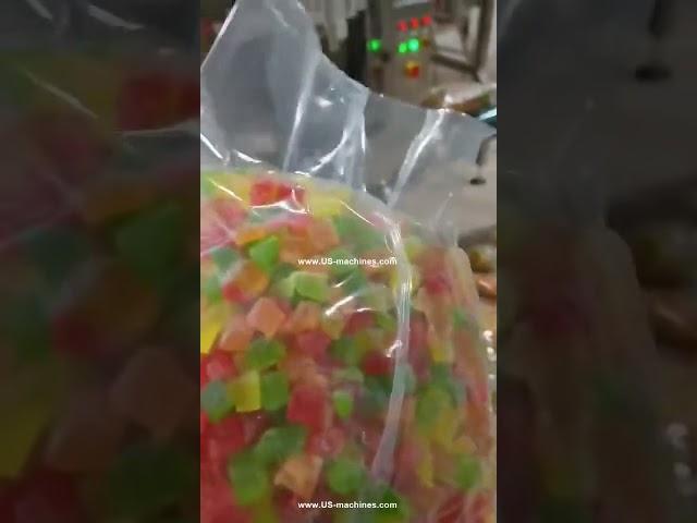 Automatic jelly bean candy bag vertical packaging machine jelly candy packing machine