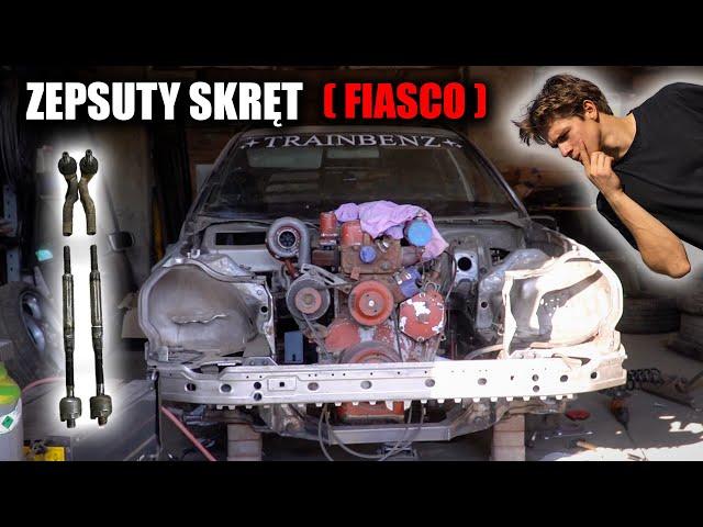 Coś się spier** Skręt do driftu w Trainbenzie | Niedaily vlog #5