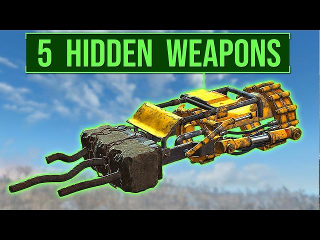 5 Secret Legendary Weapons to get early in Fallout 4!